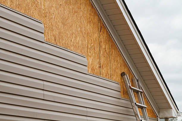 Professional Siding Replacement technician working in Bridgeport, WA
